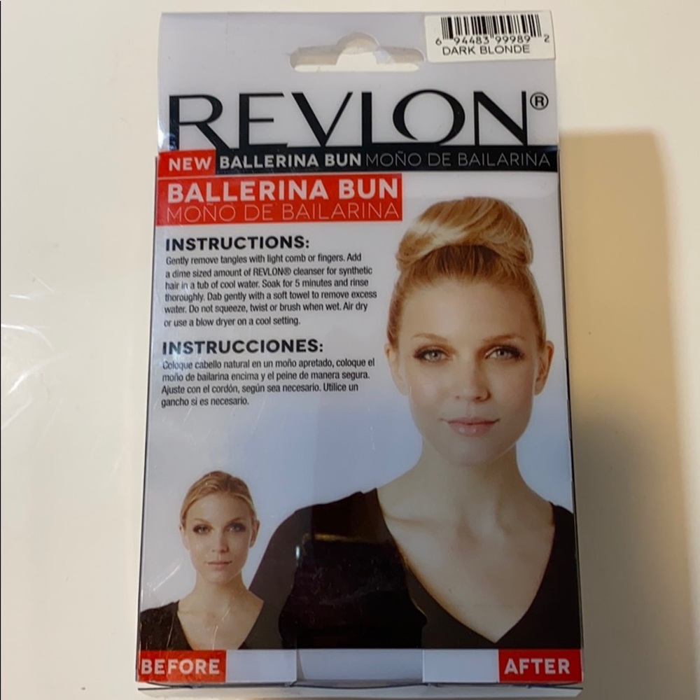 NIB Revlon Dark Blonde Ballerina Full Volume Bun - Picture 2 of 3